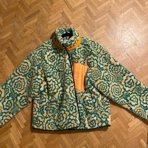 Classic Sundae School Broccoli Fleece Zip Up. Only worn twice! Unisex.